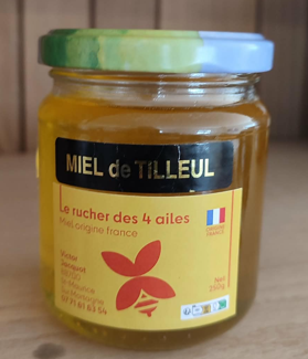 Miel de Tilleul des Vosges – Pot de 250g