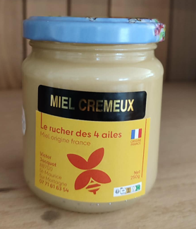 Miel Crémeux des Vosges – Pot de 250 g