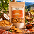 Crackers Apéro Tandoori Sunset – Épices Tandoori & Noix de Coco – Oncle Gut – 100 g