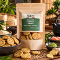 Crackers Apéro Tokyo Twist – Sésame, Wasabi & Gingembre – Oncle Gut – 100 g