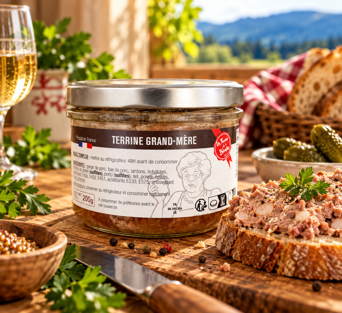 Terrine Grand-Mère – La Ferme de la Blonde – 200 g
